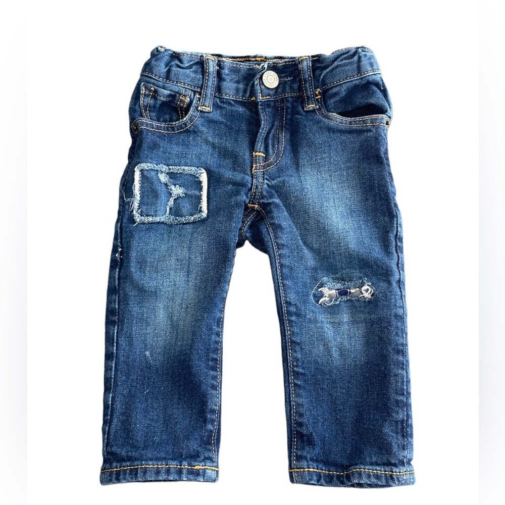 Gap Baby Distressed Ripped Jeans